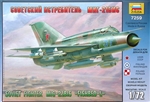 ZVEZDA 1/72 Soviet fighter MiG-21bis Fishbed-L